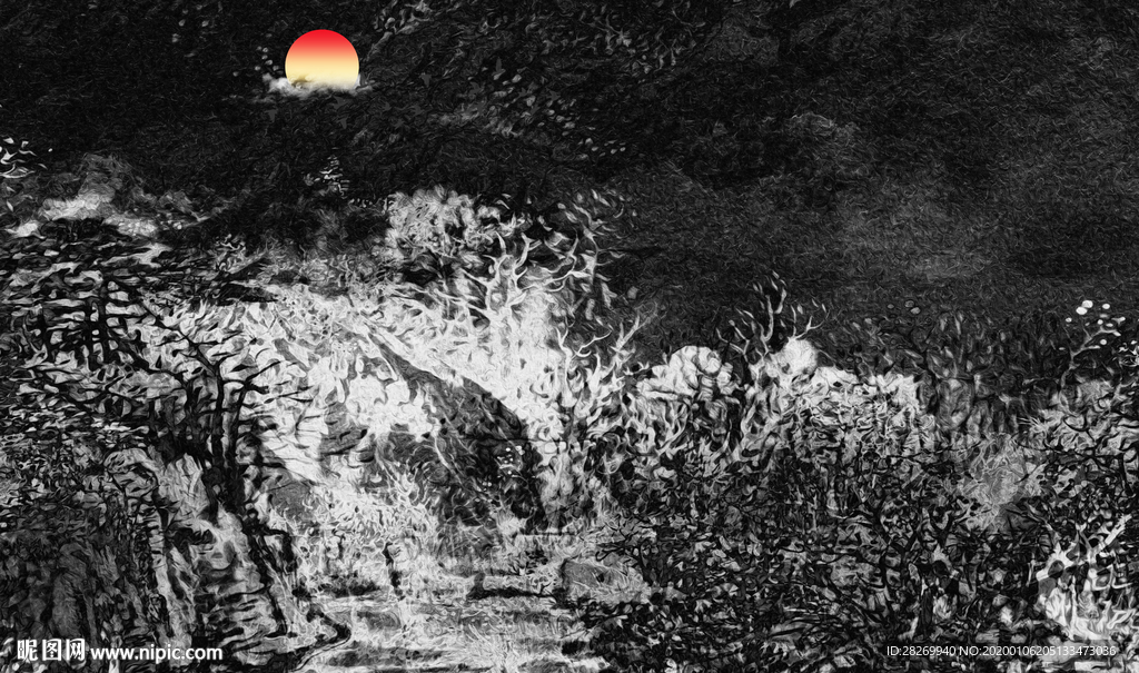 山水画