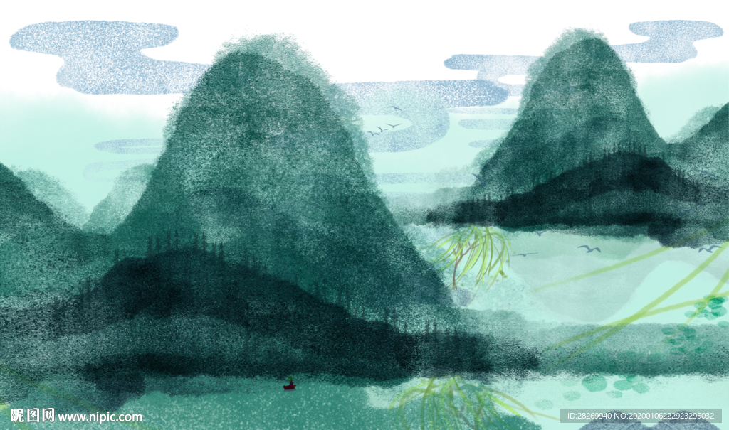 山水画