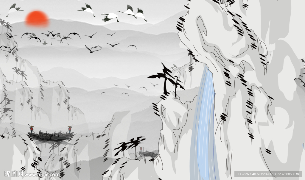 山水画