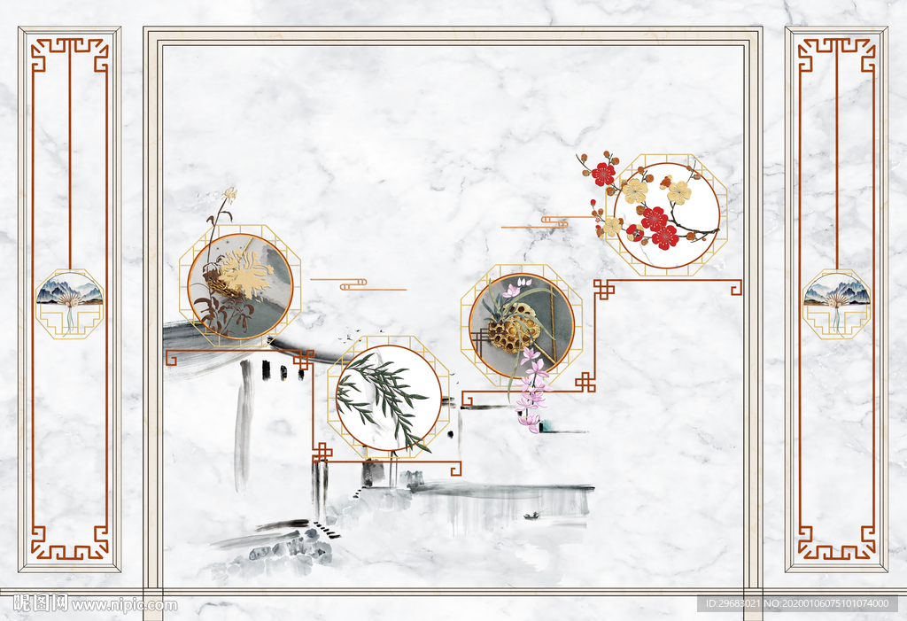 高清 新背景画 TIF分层