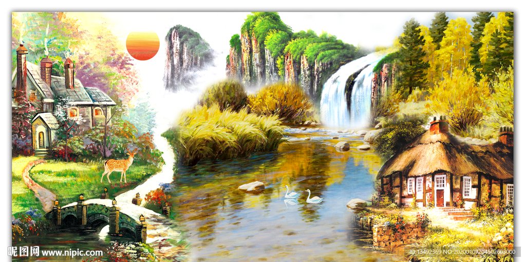 油画