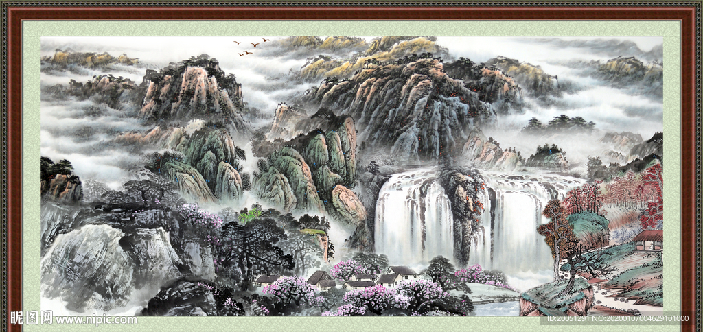 国画山水