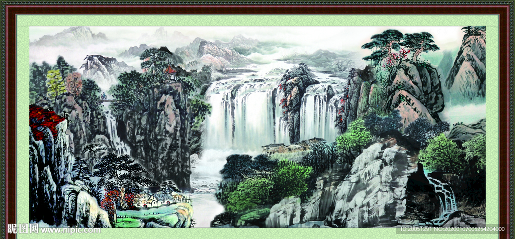 国画山水
