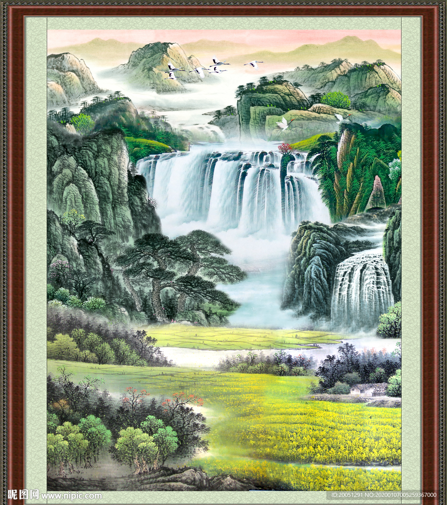 国画山水