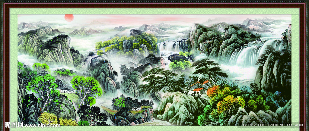 国画山水