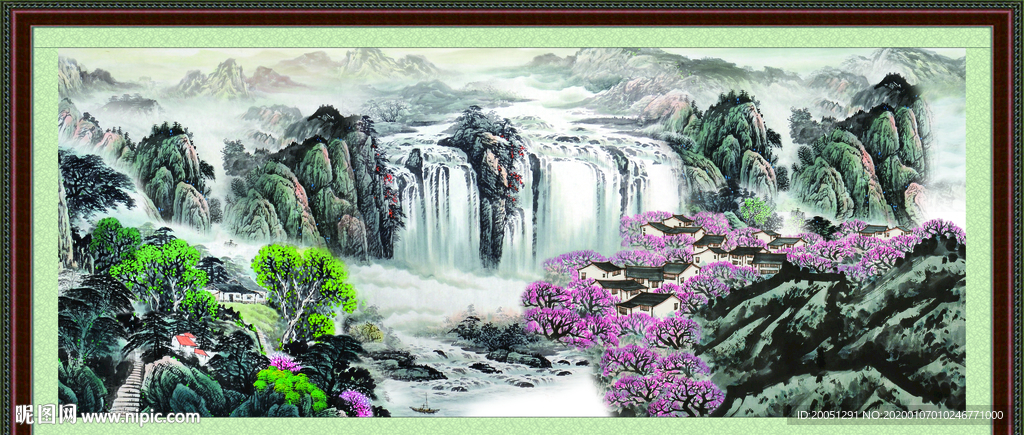 国画山水