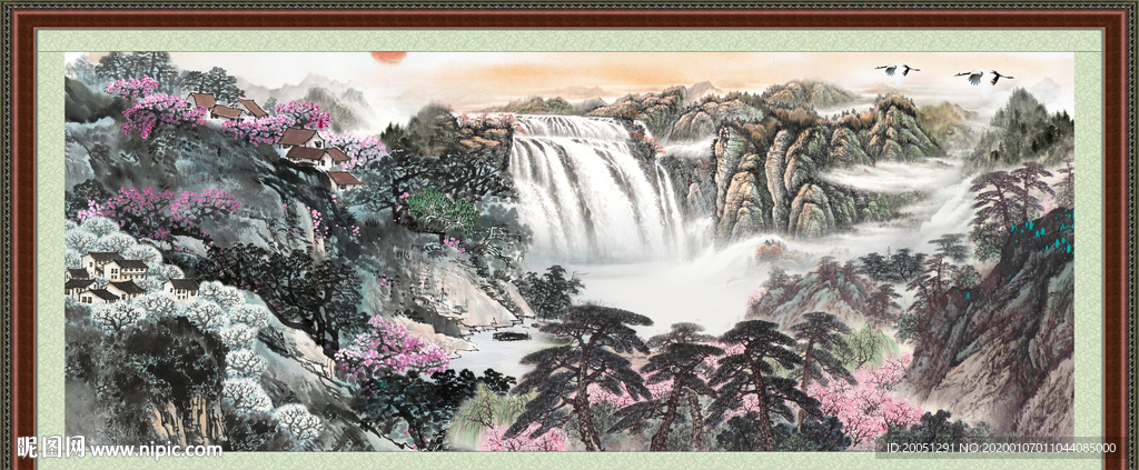 国画山水