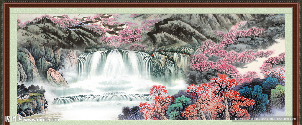 国画山水
