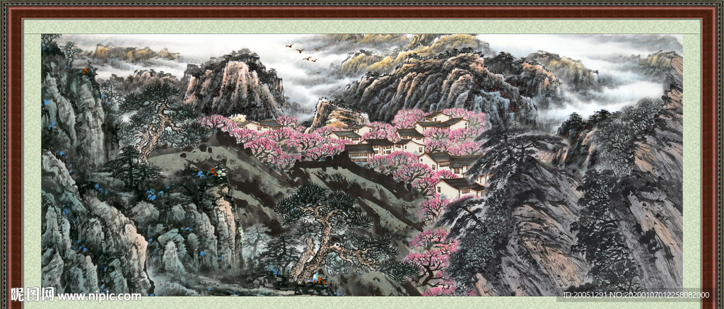 国画山水