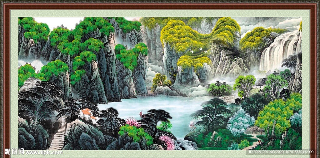 国画山水