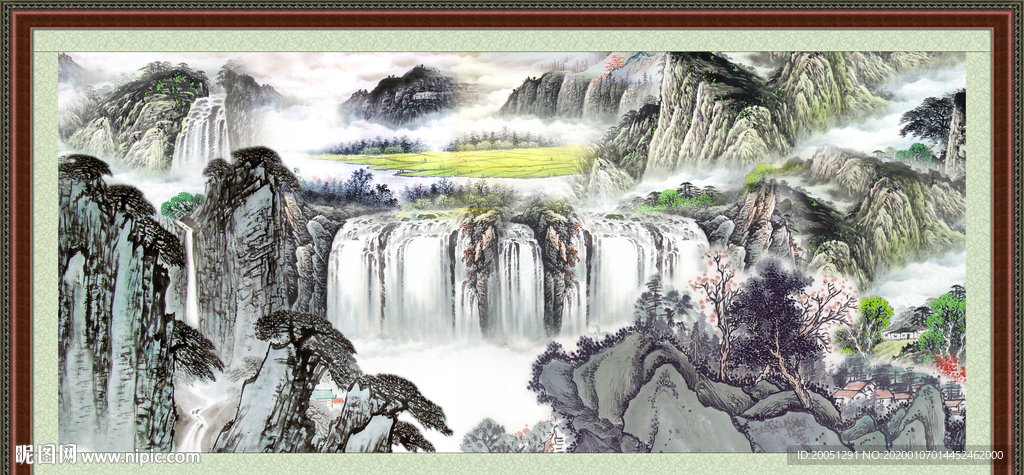 国画山水