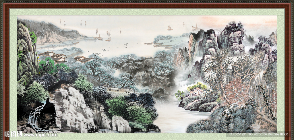 国画山水