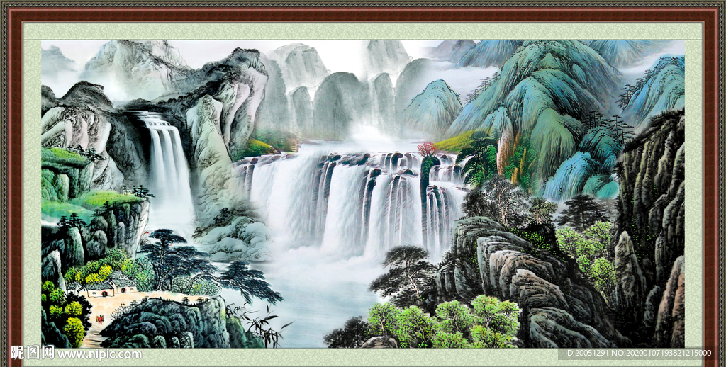 山水国画