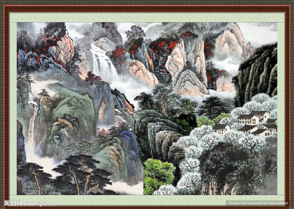 国画山水