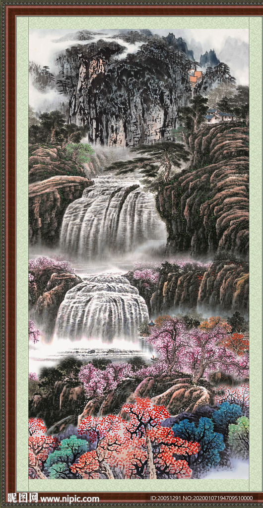 中国画山水