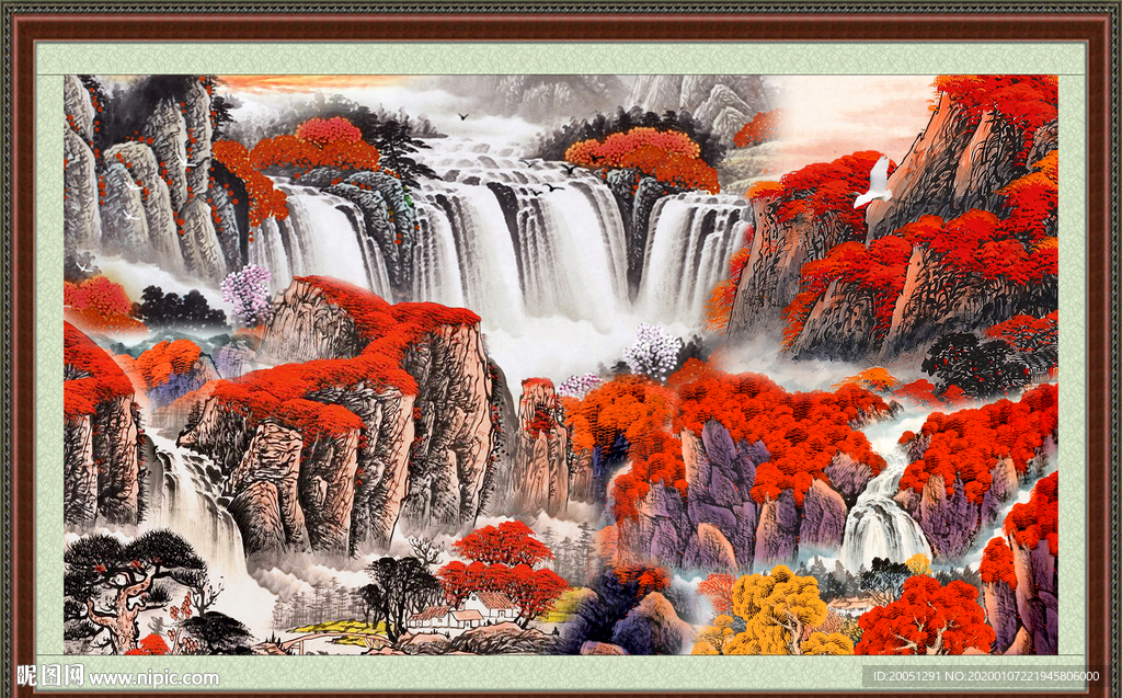 国画山水