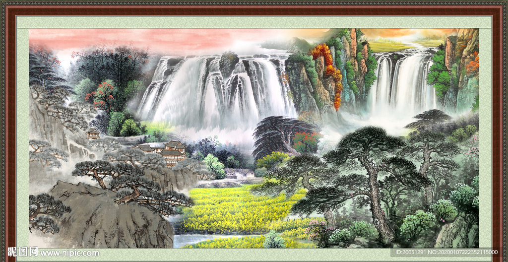 国画山水