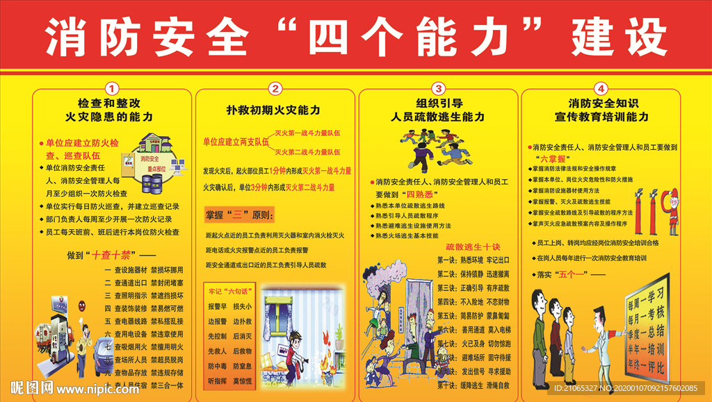 消防展板