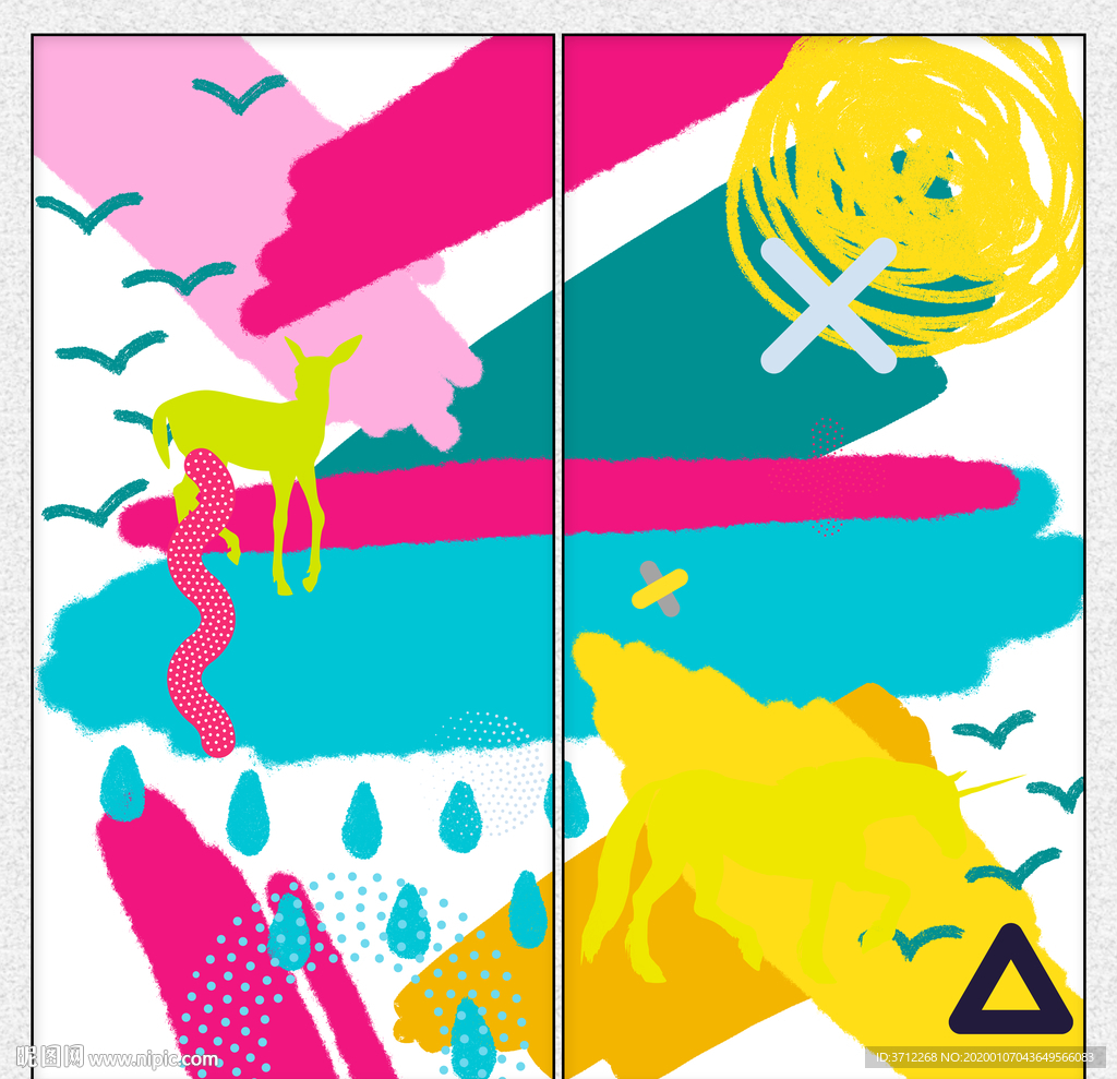 线条装饰画