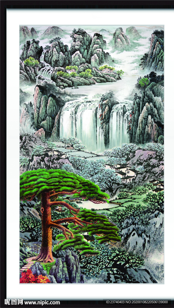 国画山水