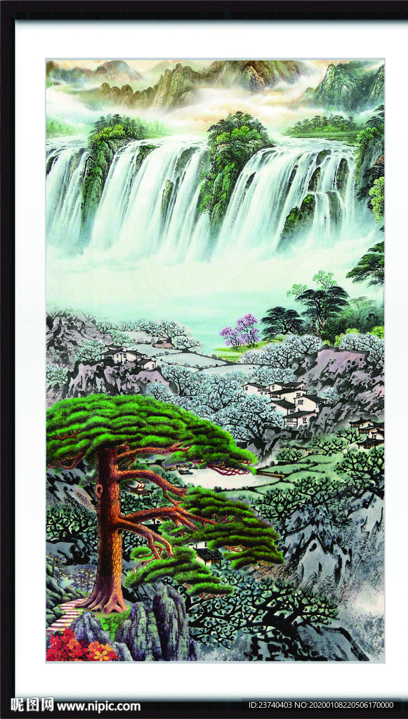 国画山水