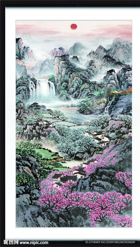 国画山水