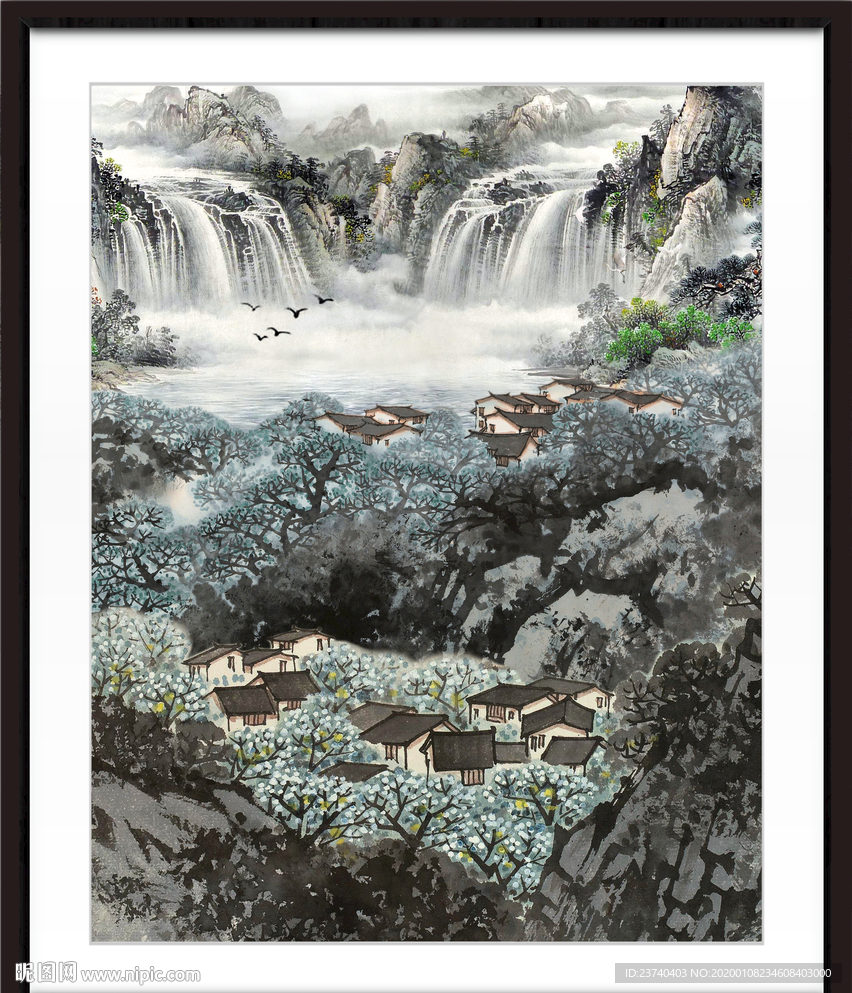 国画山水