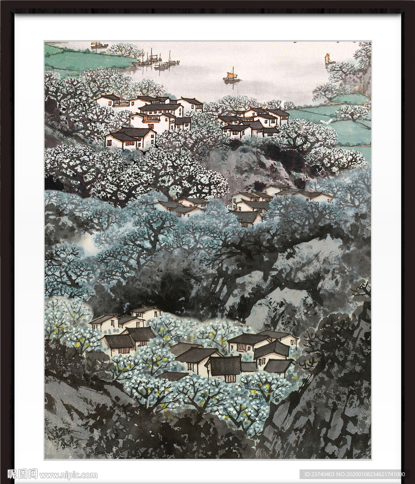 国画山水