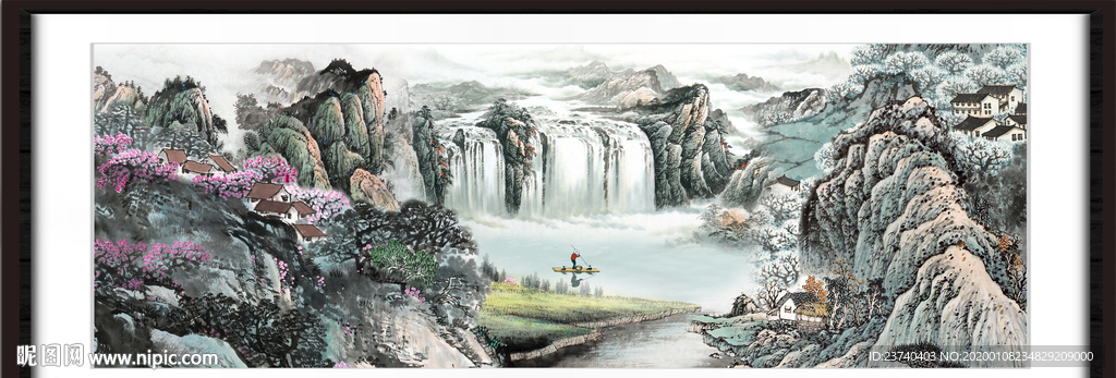 国画山水