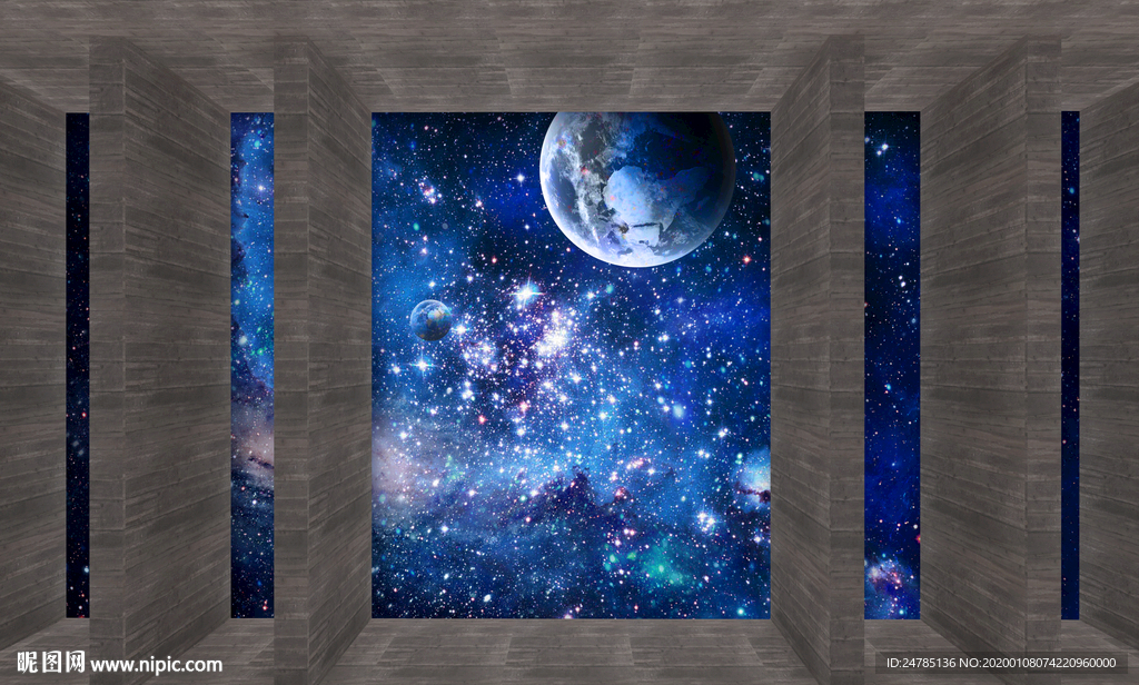 立体星空三维空间