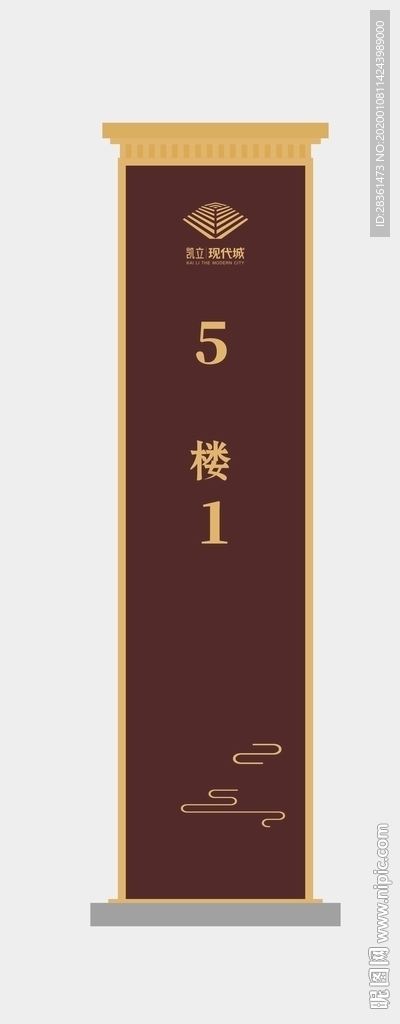 地产导视牌