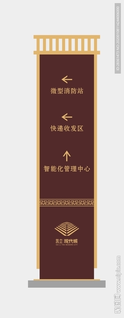 地产导视牌
