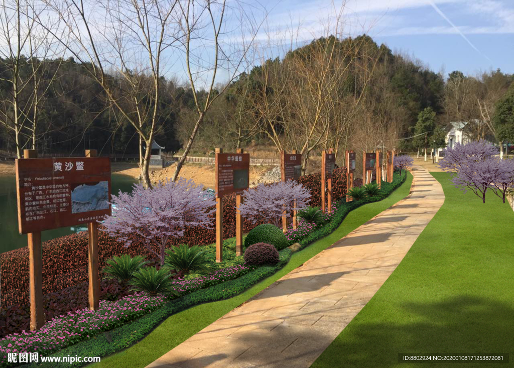 绿化景观设计效果图