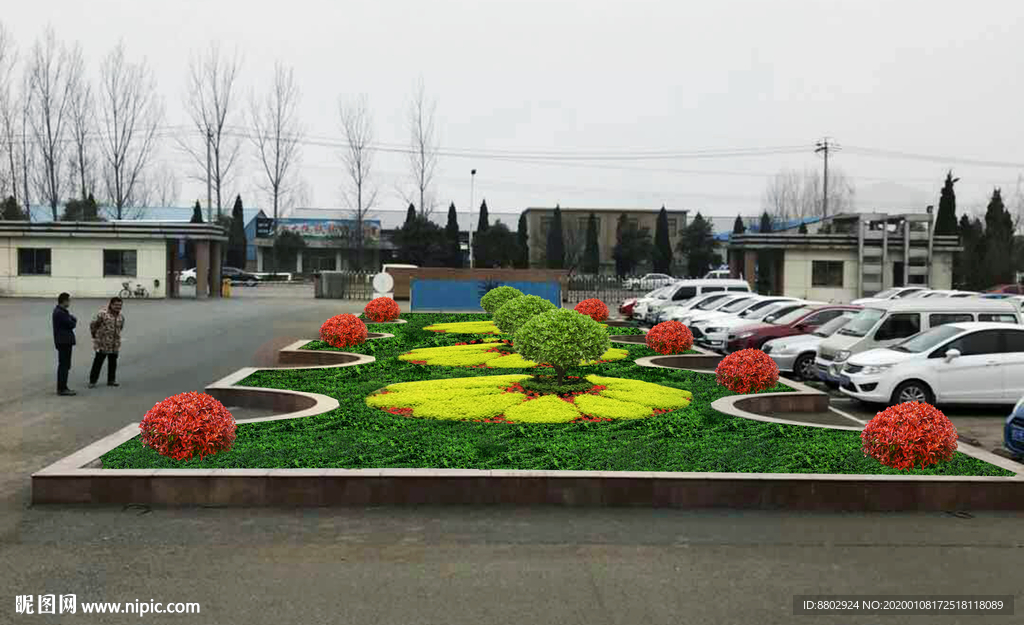 花园景观设计效果图