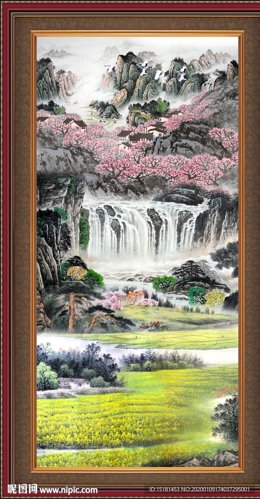 国画山水