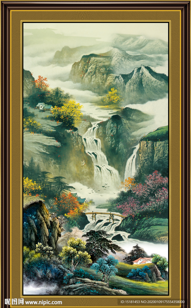 国画山水