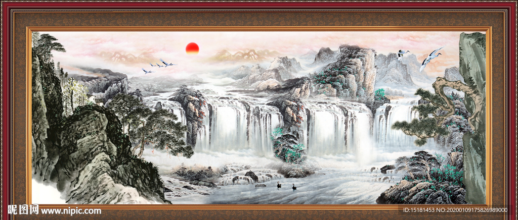 国画山水