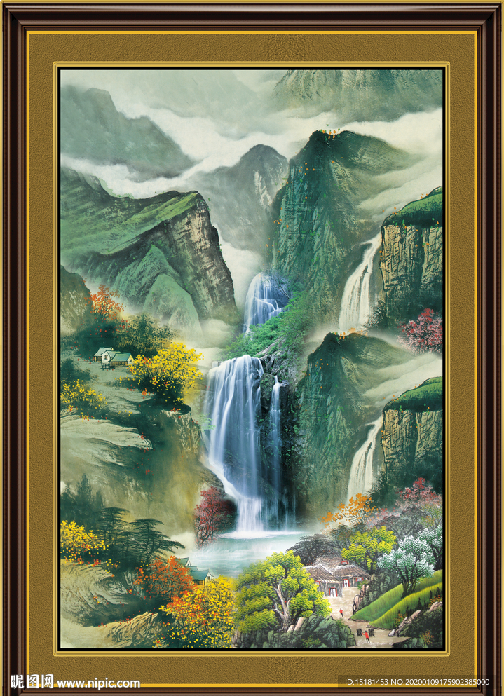 国画山水