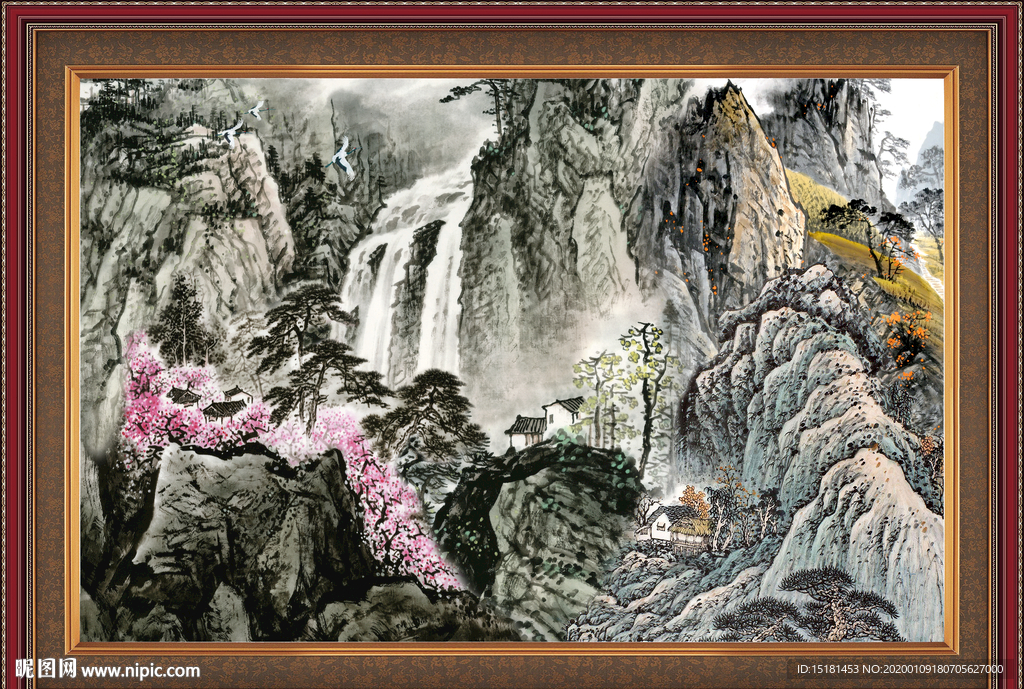 国画山水