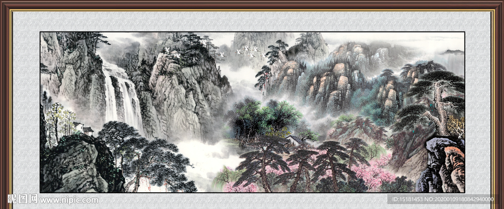 国画山水