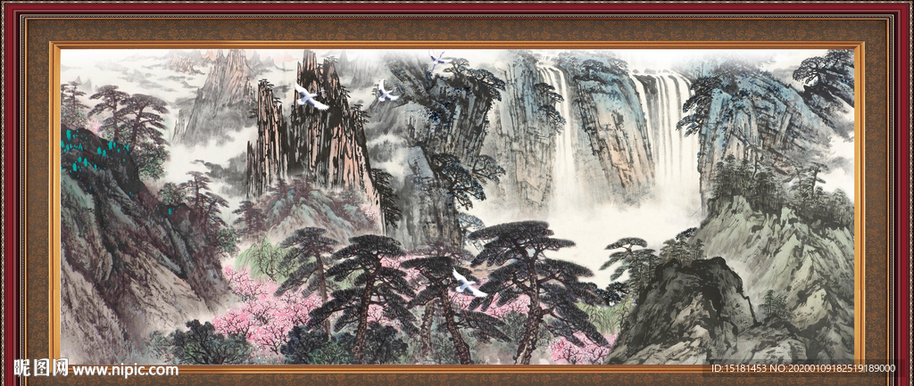 国画山水