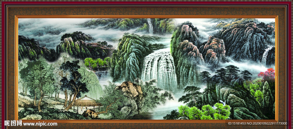 国画山水