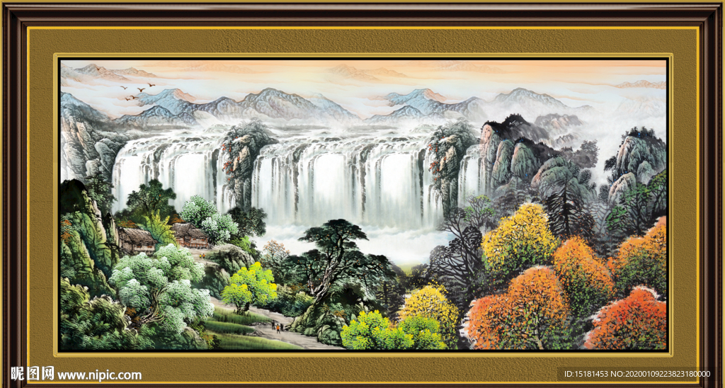 山水风景画