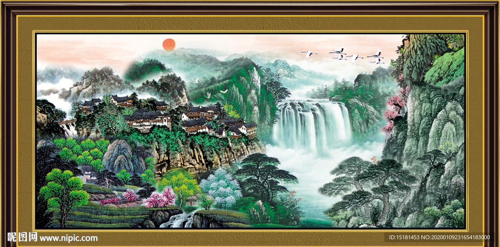山水画