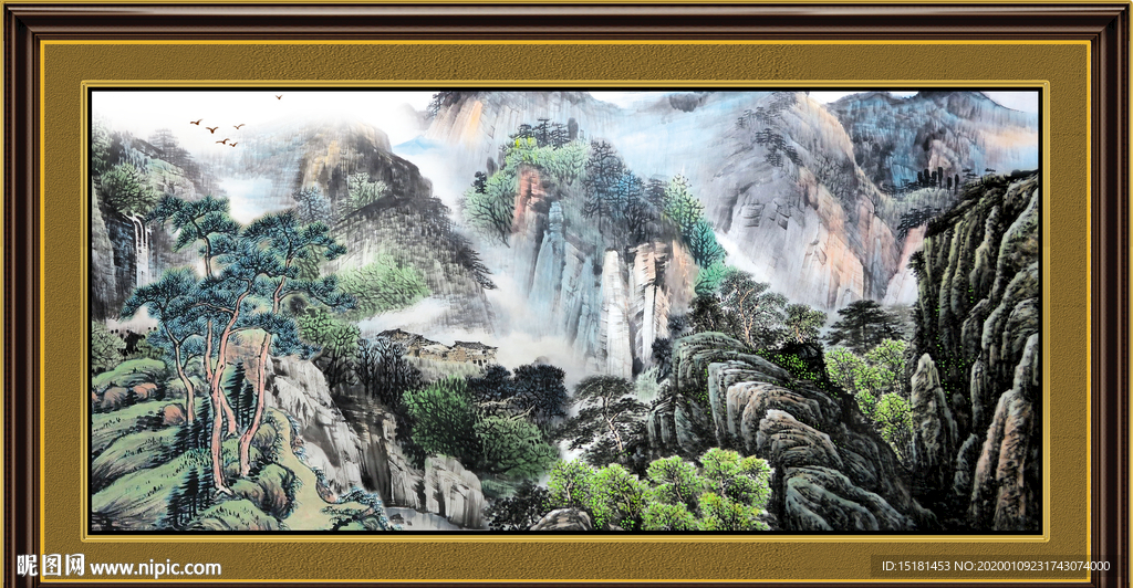 国画风景