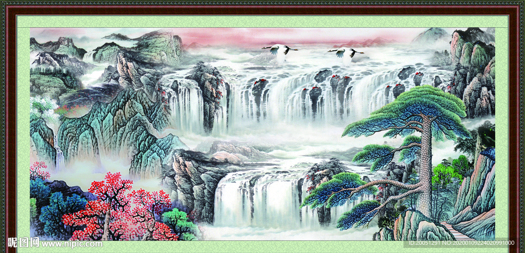 国画山水