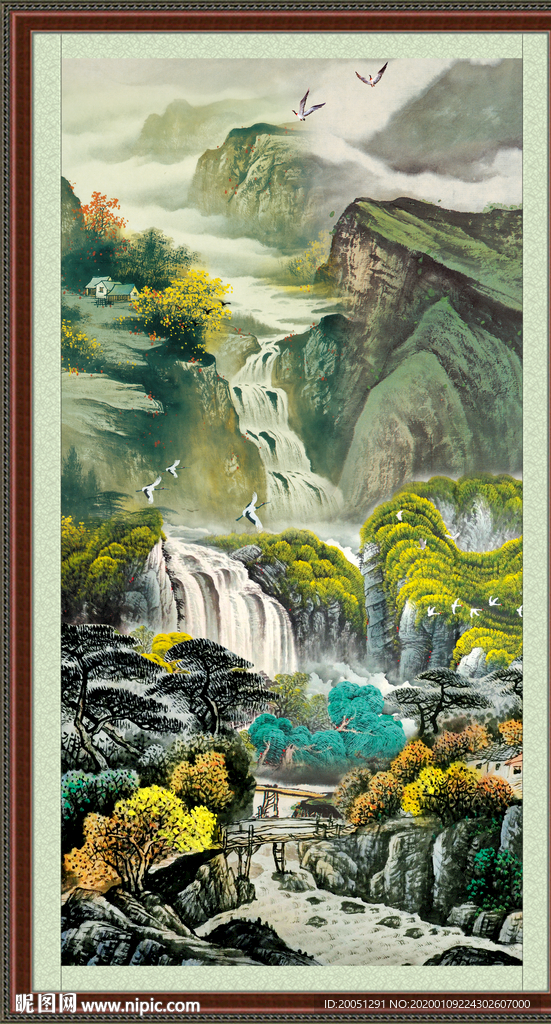 国画山水