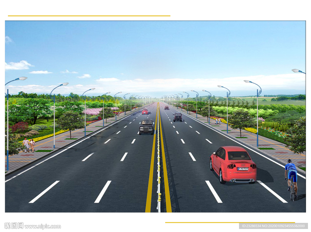 鸟瞰规划 水景 彩平图 古建