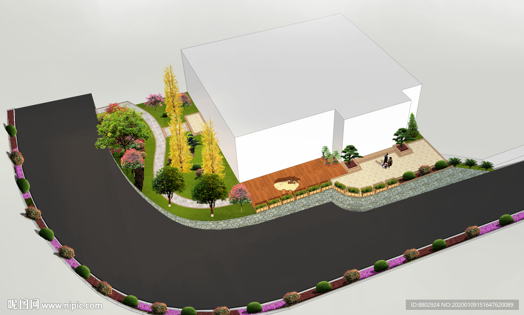 庭院景观效果图