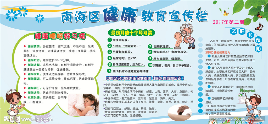 健康教育宣传栏